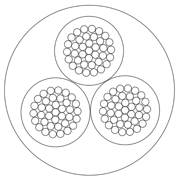 450 750V Electrical cable EPR cable Structure