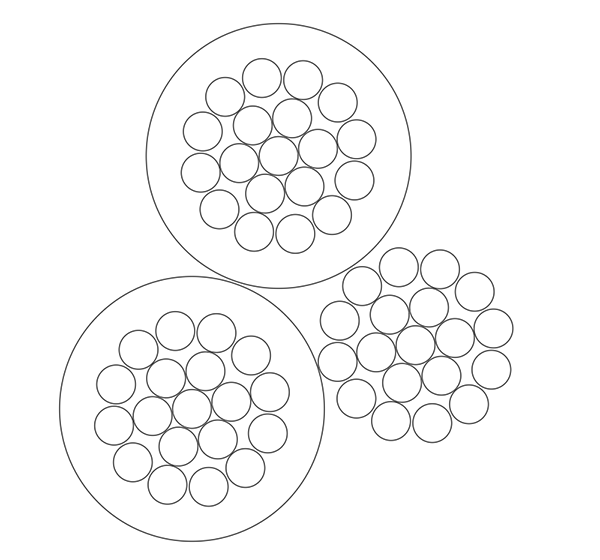 Aerial Bundle Cable Overhead Cable structure