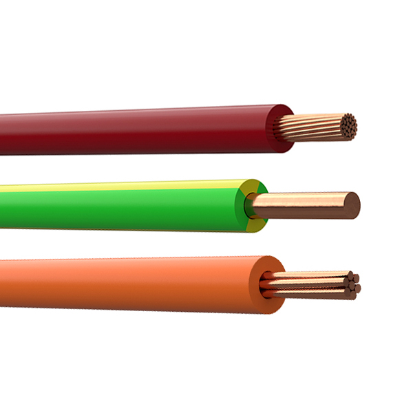 H05V-U, H05V-R, H05V-K single core pvc cable