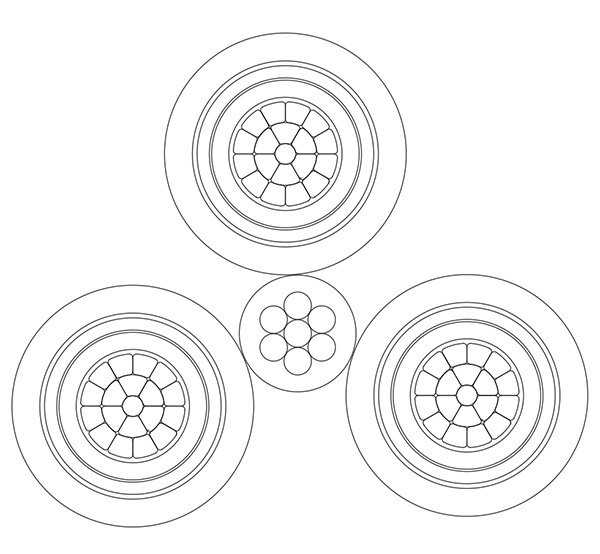 Service Drop ABC Cable structure