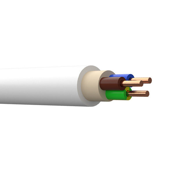 Solid copper conductor 300 500V sheathed cable