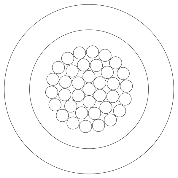 TTU cable structure